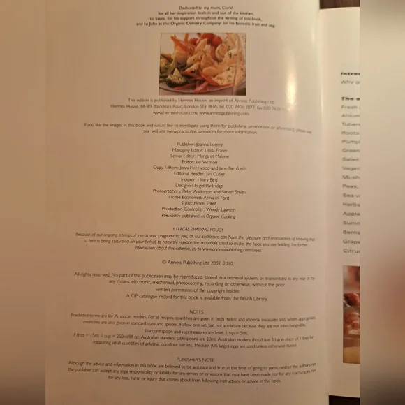 Cook Organic Cookbook - Picture 4 of 9
